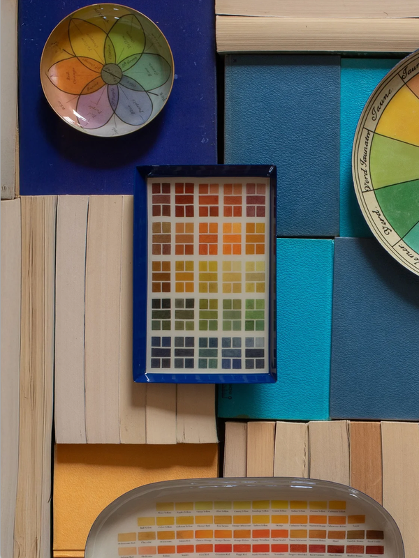 Chroma Small Round Enamel Tray