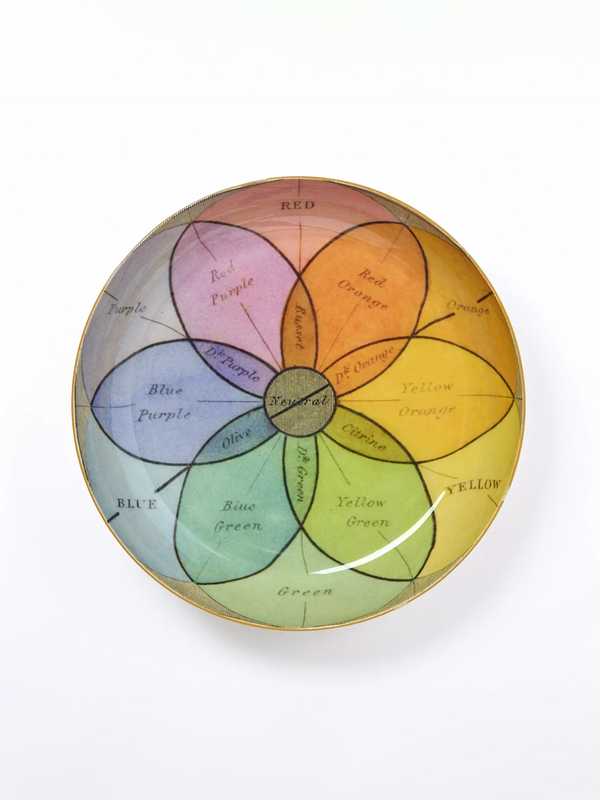 Chroma Small Round Enamel Tray