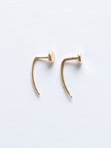 Gabriela Artigas - Round Tusk Earrings - 14k - Verdalina