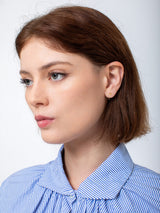 Gabriela Artigas - Round Tusk Earrings - 14k - Verdalina