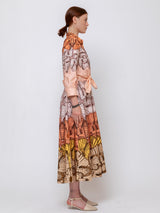 Sara Roka - Dralla Midi Dress - Butterfly Beat - Verdalina