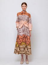 Sara Roka - Dralla Midi Dress - Butterfly Beat - Verdalina