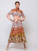 Sara Roka - Dralla Midi Dress - Butterfly Beat - Verdalina