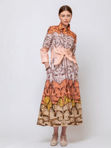 Sara Roka - Dralla Midi Dress - Butterfly Beat - Verdalina