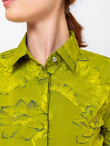 Sara Roka - Mary Su Midi Dress - Giallo - Verdalina