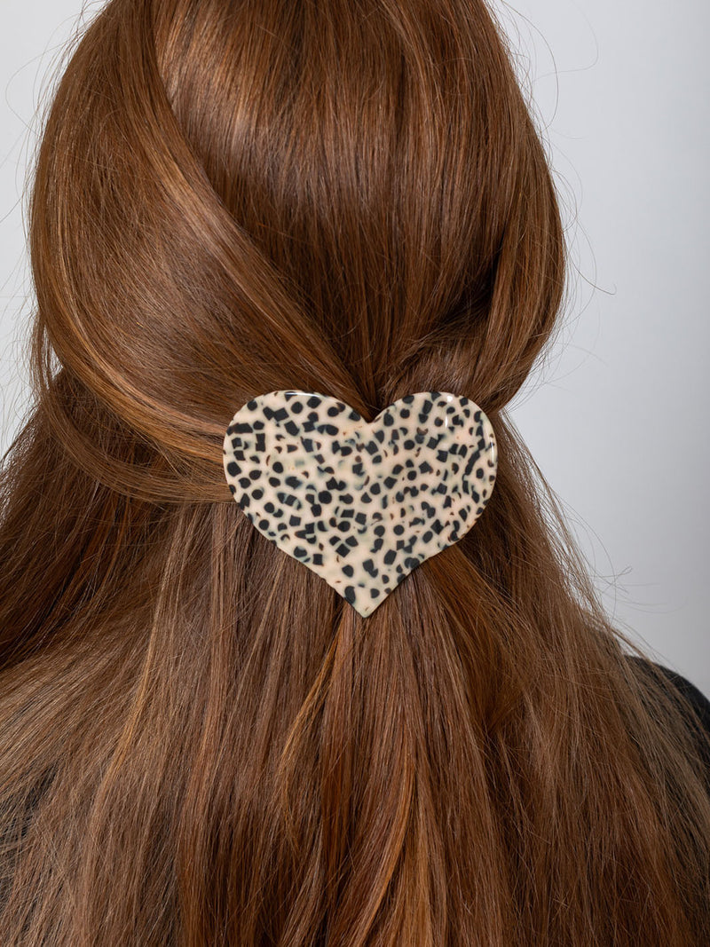 Hand-painted Hair Claw - Large