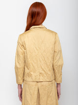 Sula - Stanley Jacket Cotton Belice - Biscotti - Verdalina