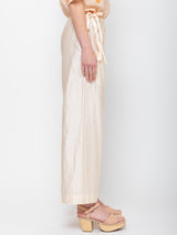 Sula - Wide Leg Japan Pants - Eggnog - Verdalina