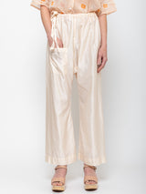 Sula - Wide Leg Japan Pants - Eggnog - Verdalina