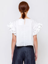 Aletheia - Tilda Blouse - White - Verdalina