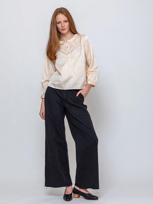 Sula - Flare Pants - Black - Verdalina