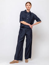 Sula - Flare Pants - Denim - Verdalina