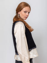 Sula - Mallin Vest - Black - Verdalina