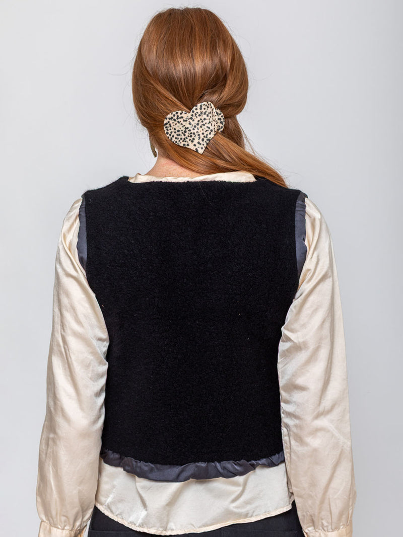 Sula - Mallin Vest - Black - Verdalina