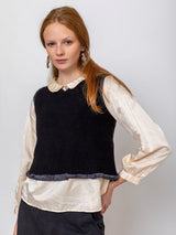 Sula - Mallin Vest - Black - Verdalina