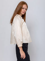 Sula - Winter Sweet Blouse - Eggnog - Verdalina