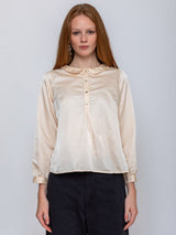 Sula - Winter Sweet Blouse - Eggnog - Verdalina