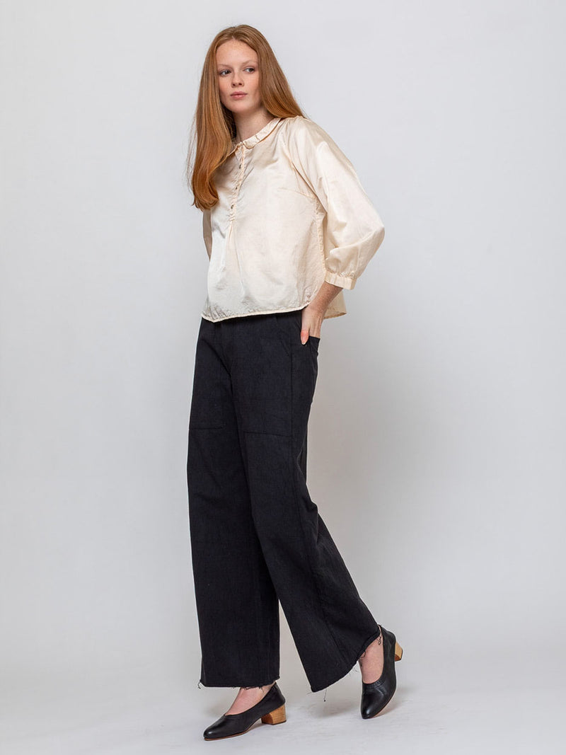 Sula - Winter Sweet Blouse - Eggnog - Verdalina