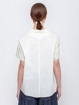 Susanne Bommer - Short Sleeve Cotton Shirt - Jasmin - Verdalina