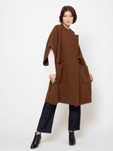 Teddy Coat - Brown