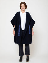 Teddy Coat - Navy