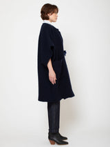 Teddy Coat - Navy