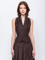 Tela - Cedro Vest - Brown - Verdalina