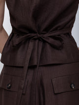 Tela - Cedro Vest - Brown - Verdalina