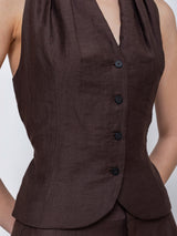 Tela - Cedro Vest - Brown - Verdalina