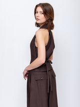 Tela - Cedro Vest - Brown - Verdalina