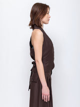 Tela - Cedro Vest - Brown - Verdalina