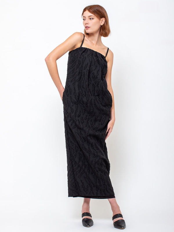 Tela - Marge Dress - Black - Verdalina