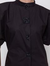 Ter et Bantine - Kimono Shirt - Black - Verdalina