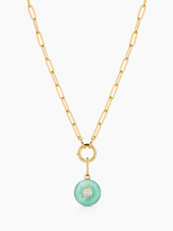 THATCH - Bon Bon Chrysoprase Charm - Verdalina