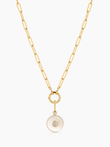 THATCH - Bon Bon Mother of Pearl Charm - Verdalina