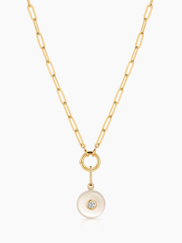 THATCH - Bon Bon Mother of Pearl Charm - Verdalina