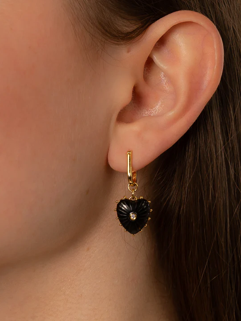 THATCH - Isabel Onyx Earrings - Verdalina
