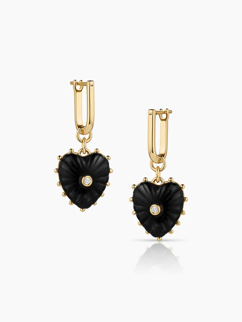 THATCH - Isabel Onyx Earrings - Verdalina
