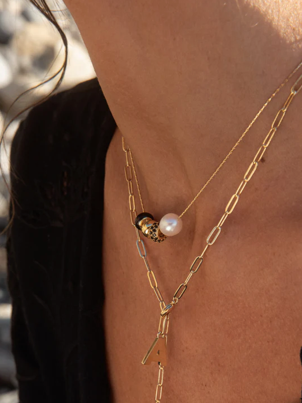 THATCH - Isla Noir Bead Necklace - Verdalina