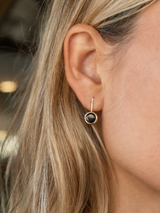 THATCH - Noemi Grande Black Earrings - Verdalina