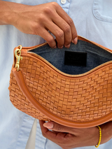 Clare V. - Petit Moyen Messenger - Natural - Verdalina