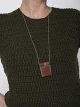 See Real Flowers - Basho Amulet Necklace - Verdalina