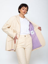 Chloe Stora - Gabie Jacket - Ecru - Verdalina