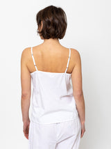 Domi Sleepwear - Cami - White - Verdalina