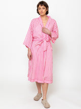 Domi Sleepwear - Cotton Robe - Verdalina