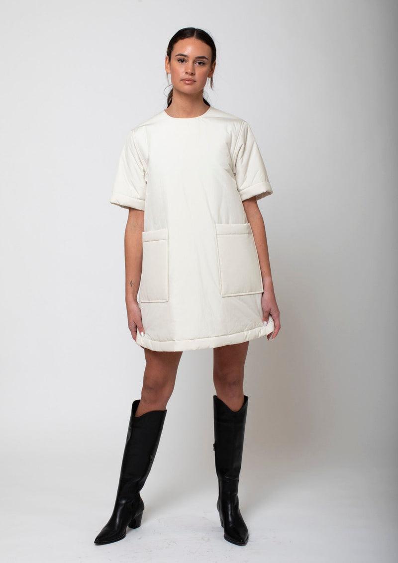 Eunoia - Padding Short Dress - Verdalina