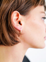 Loren Stewart - Mini Friendship Safety Pin - Pearl - Verdalina